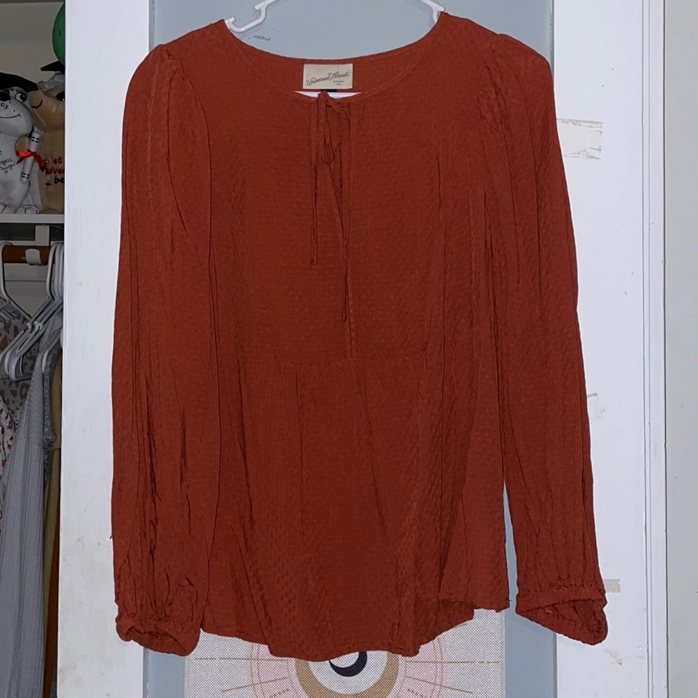 Orange Blouse